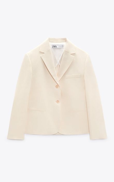 ZARA памучно сако с копчета, М