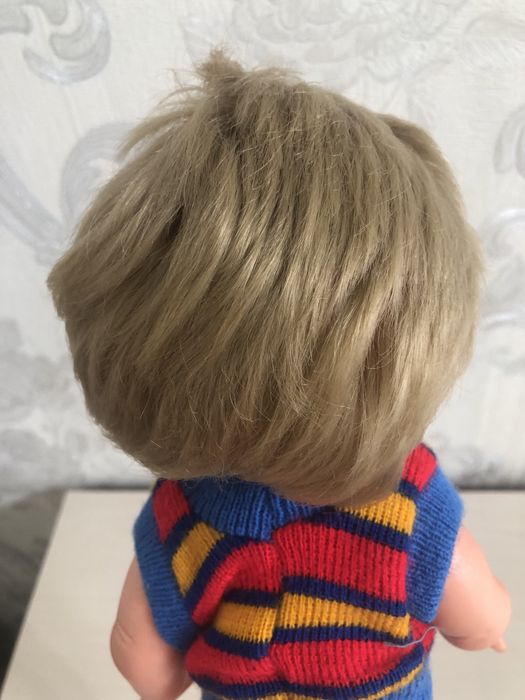 Кукла ГДР, резиновая 25 см