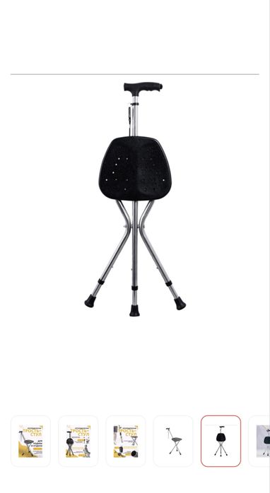 Трость стул черного цвета