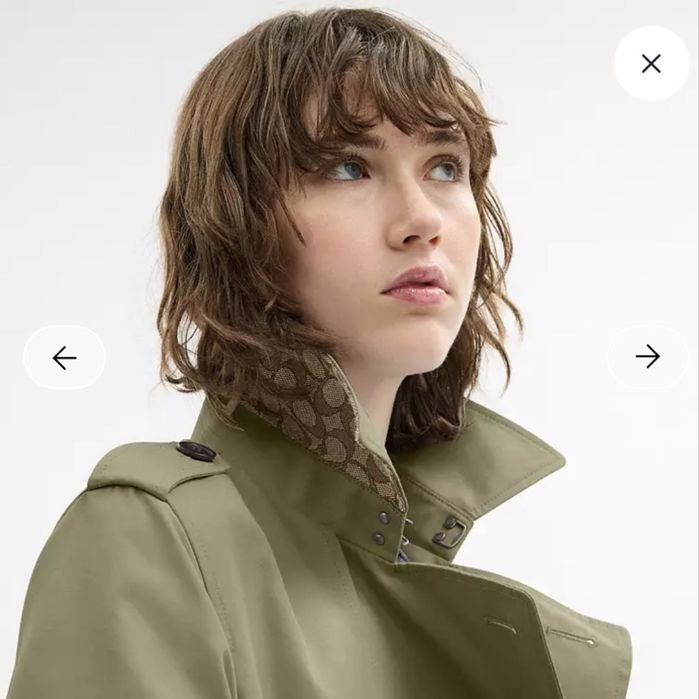 Стильный тренч Coach