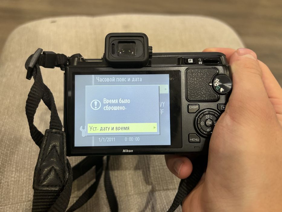 Nikon v1, не рабочий обьектив