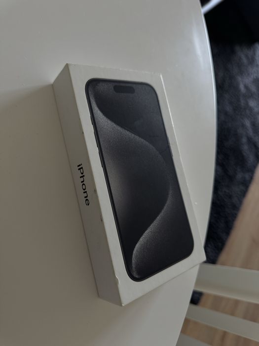 Iphone 15 PRO Titanium Black 256gb
