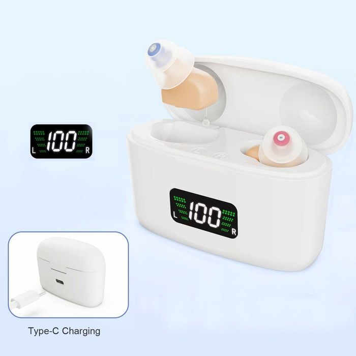 Невидими акумулаторни слухови апарати TianYue 430S