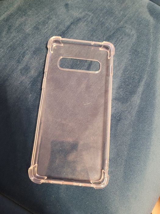Husa antisoc din silicon ( transparenta) pentru Samsung S10