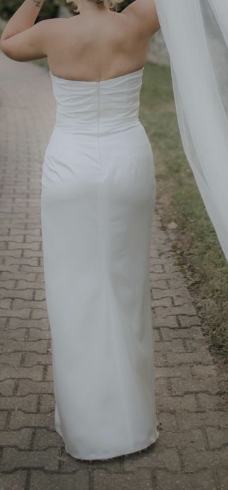 Rochie mireasa cu trena detasabila