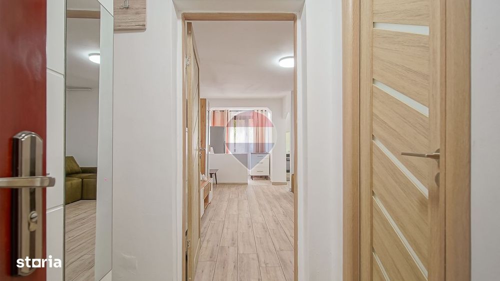 Garsonieră complet renovată de vânzare – Str. Soarelui | Parter