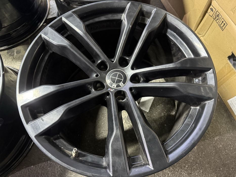 Jante aliaj originale cu senzori BMW X5 X6 - 5x120 R20 11J 10J