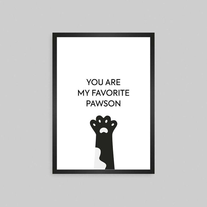 Line art постери в рамка