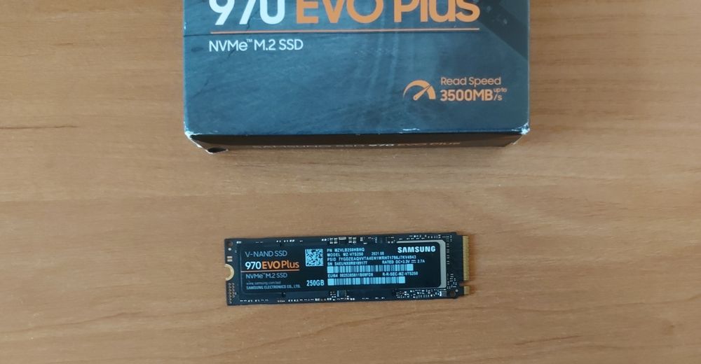 SSD Samsung 970 Evo Plus 250 GB