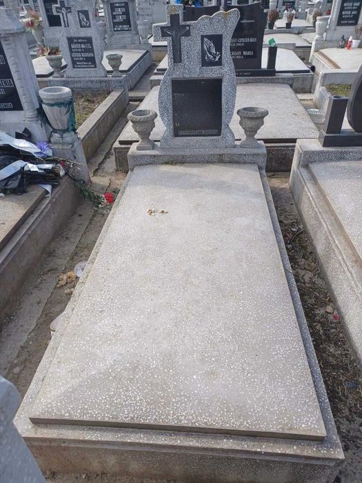 Loc de veci Cimitir Someșeni Cluj – cavou 2 locuri supraetajat, placat