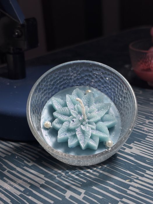 Lumânare handmade din ceară de soia