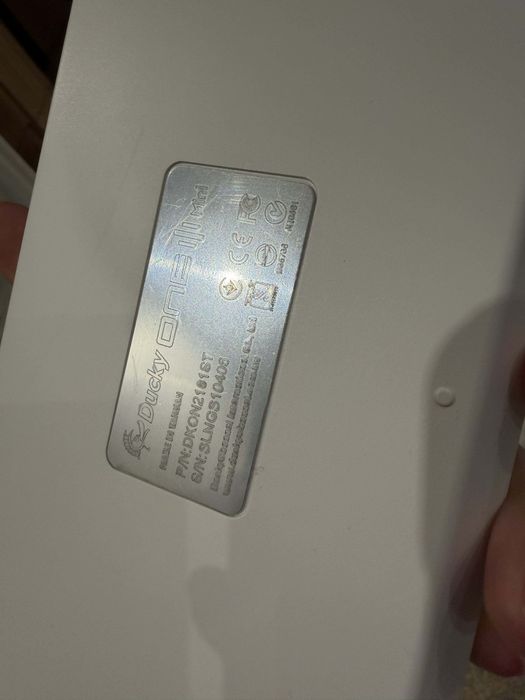 Ducky One 3 Mini White – механична клавиатура (60%)