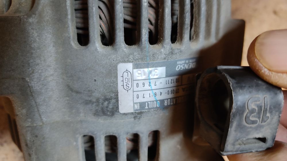 Генератор Тойоты Марк чайзер