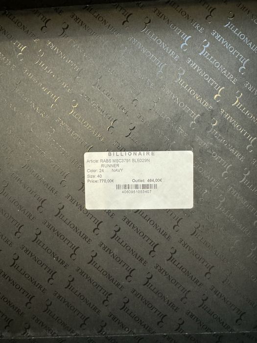 Продам кросовки Billionaire