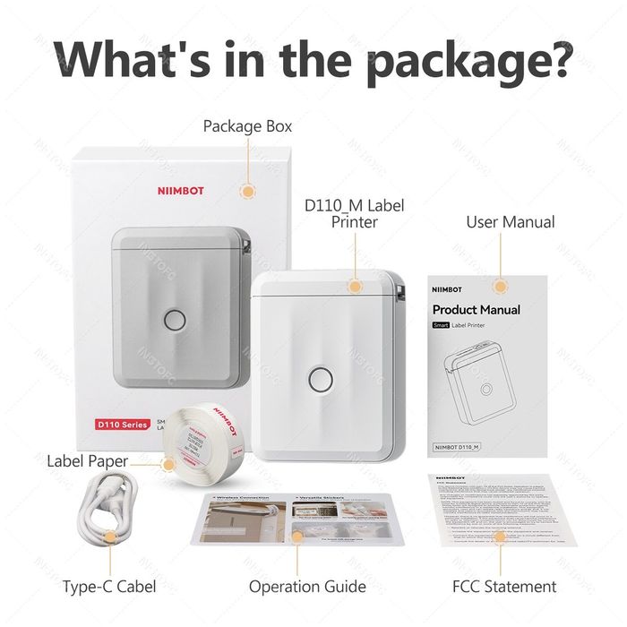 Niimbot D110M original printer. D11Hning hamyonbop versiyasi