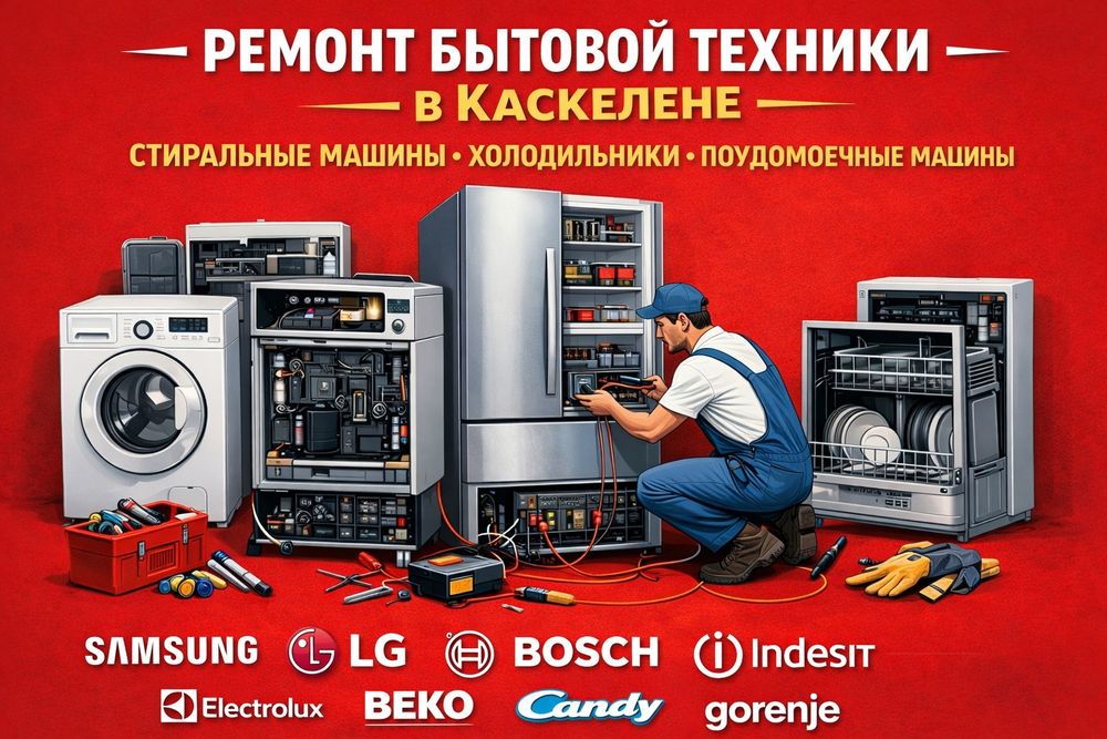 Ремонт стиральных машин Каскелен