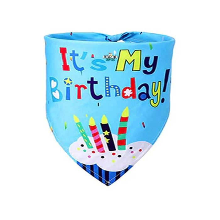 Парти бандана за рожден ден на домашен любимец Кучешка бандана