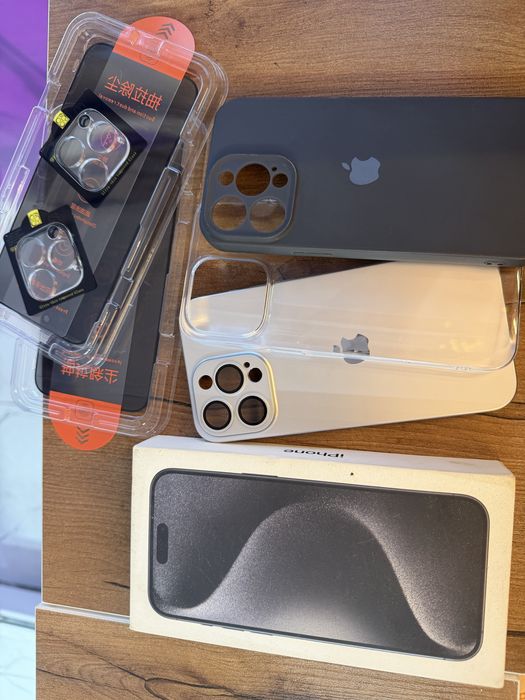 iPhone 15 Pro Max 256 ГБ Black Titanium