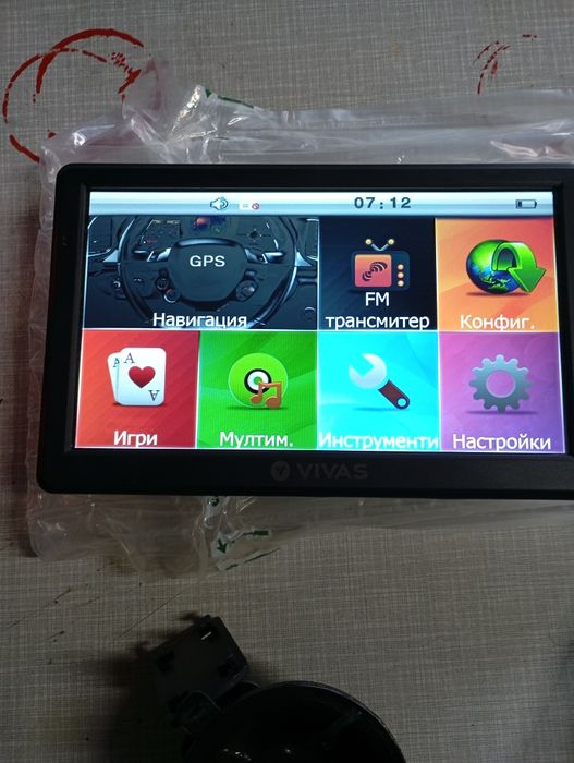 GPS Навигация VIVAS 7" – нова, с кутия и аксесоари