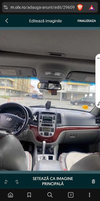 Hyundai Santa Fe cu trapa