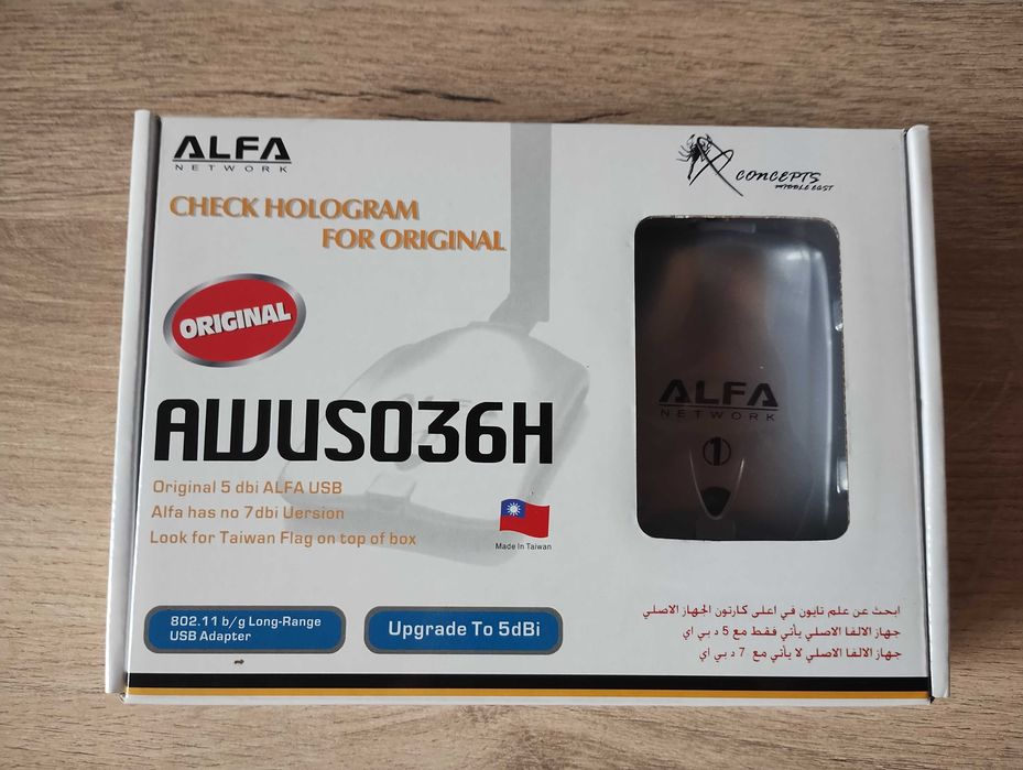 Alfa AWUS036H USB Wi-fi RT3070