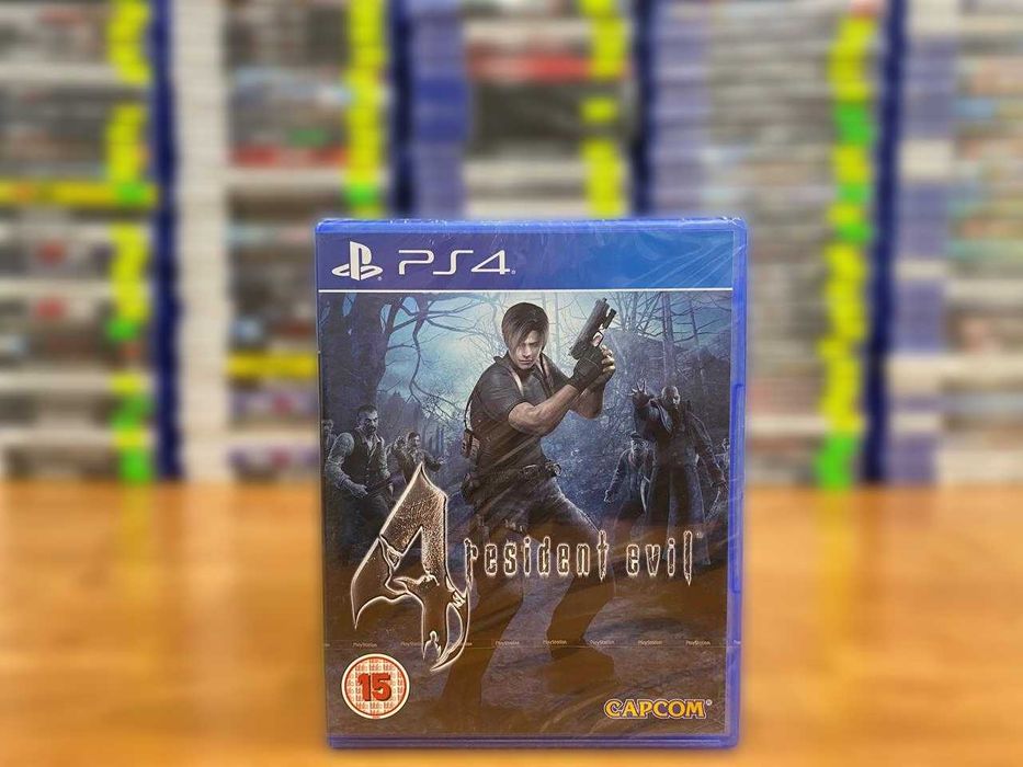 НОВЫЙ Resident Evil 4 PS4/PS5 Обитель Зла 4 Пс4 Большой Выбор Игр