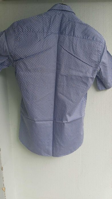 Памучна риза с къс ръкав Andrew's, S размер - като нова