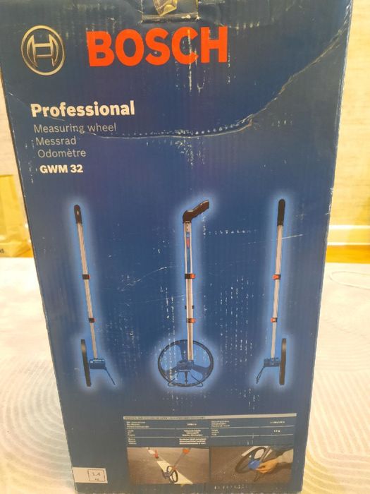 Измерительное колесо Bosch Professional GWM 32, идеальный вариант