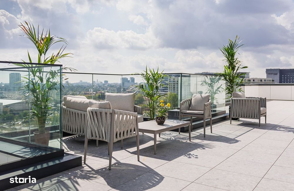 AFI Home North-Penthouse, mobilat&utilat, all-inclusive+2 loc parcare