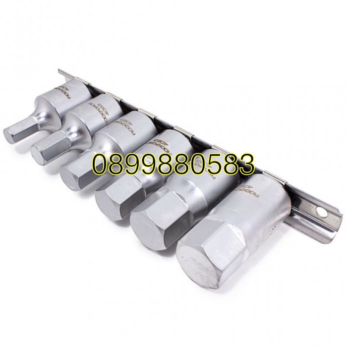 Комплект 6части вложки за картери Rockforce