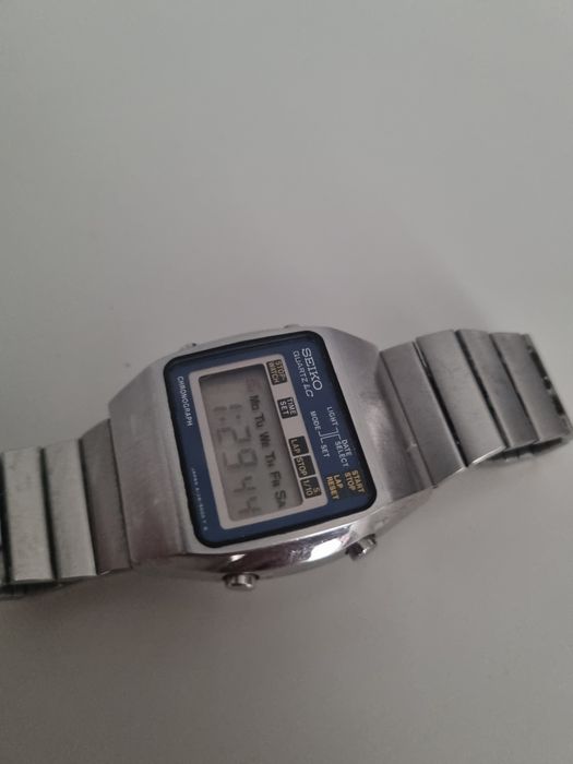Ceas 1978 Seiko LCD Chronograph A128-5000