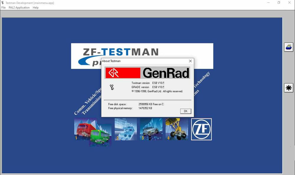 Instalare diagnoza ZF Testman Pro 10.5 2022.09 transmisii cutii viteze