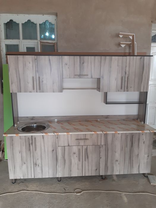 Optom kuxnni mebel 150sm 180sm 200sm 240sm lik moykasi bn