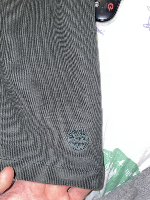 Bluza Polo din tricot de bumbac Massimo Dutti