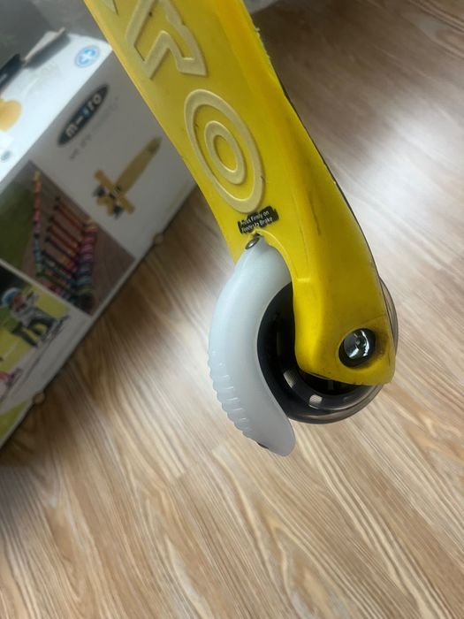 Самокат mini micro deluxe, желтый