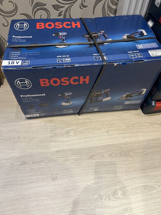 3 scule Bosch-Flex,rotopercutor si filetanta-Sigilate