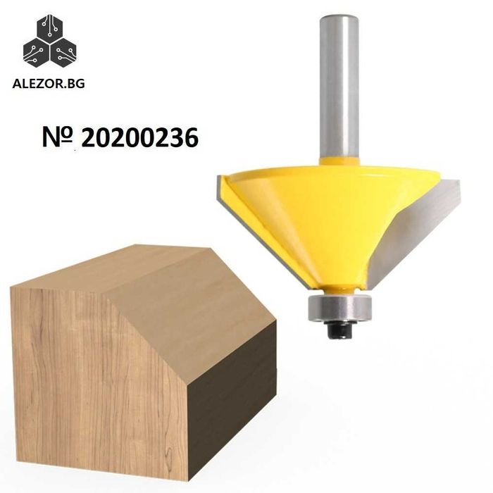 Фрезер Профилен За Право скосяване, 8 mm опашка, фрезери,20200236