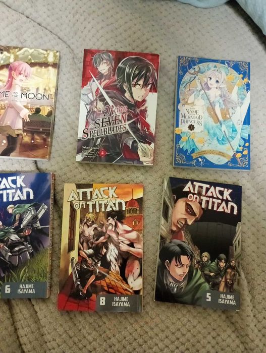 manga колекция 10бр. + чашка