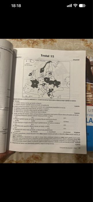 Pachet bac română+geografie