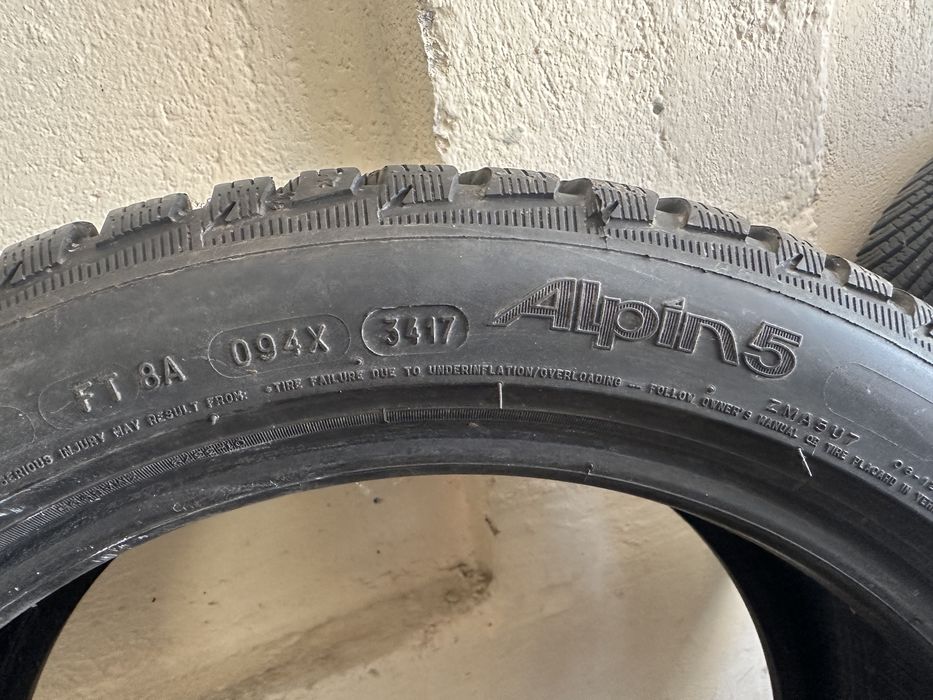 Зимни гуми 17 Michelin sport 5