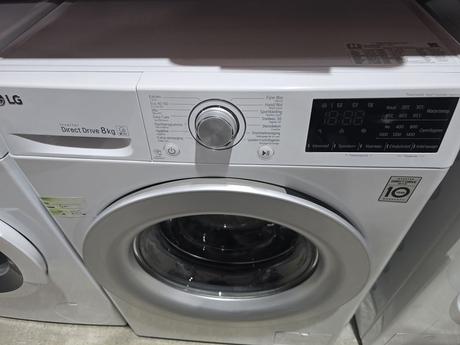 Инверторна Direct Drive пералня LG 8 кг