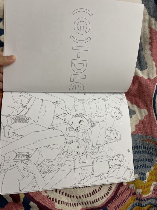 Раскраски k pop группа