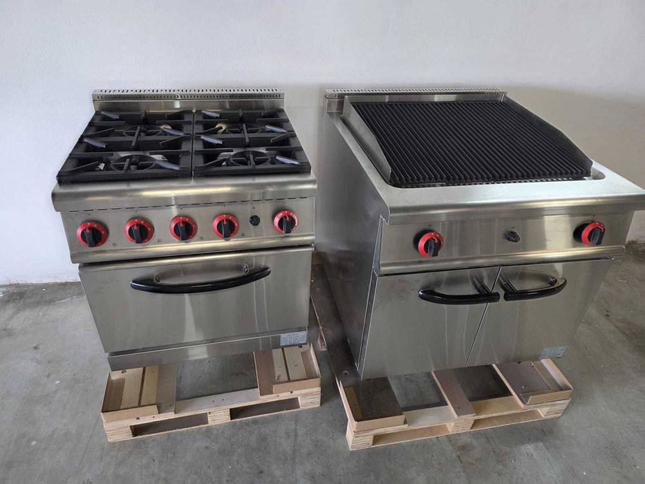 Grill roca vulcanica ,plita roca vulcanica cu placa de fonta NOU