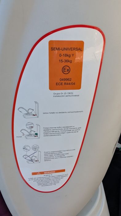 2 bucăți, Scaun auto Profesional dedicat pentru copil, BABY JOLIE PRESTIGE IDL Collection ,  0-36 Kg,