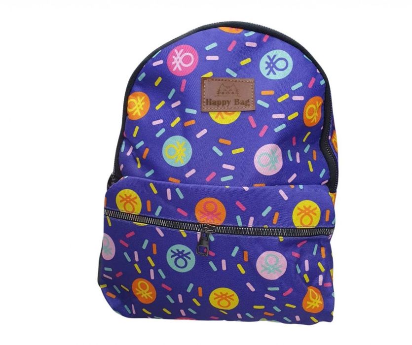 Шарена детска раница Happy Bag в различни дизайни