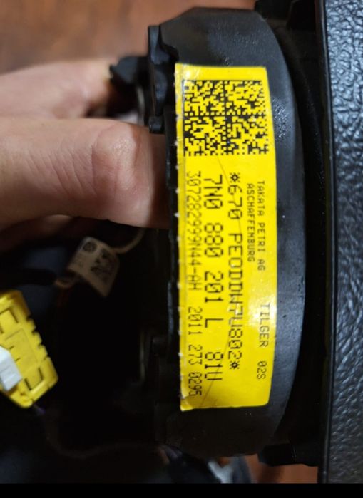 Volan cu comenzi+ airbag Vw Sharan 7N, 7N0880301L