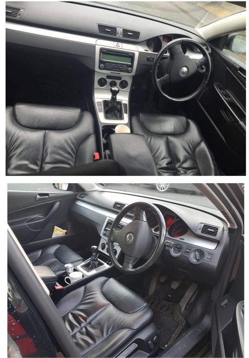 Fete uși spate piele stanga dreapta passat b6 berlina 2.0 tdi cba