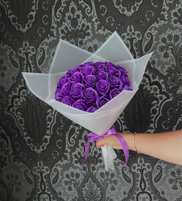 Buchet trandafiri de sapun