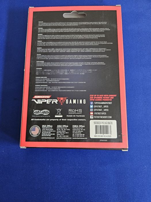 2x8 gb ddr3 patriot viper 1866mhz