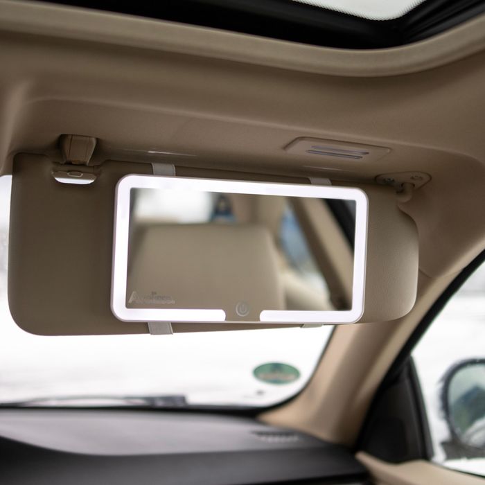 Oglinda led pentru masina cu 3 tipuri de lumina-intensitate reglabila